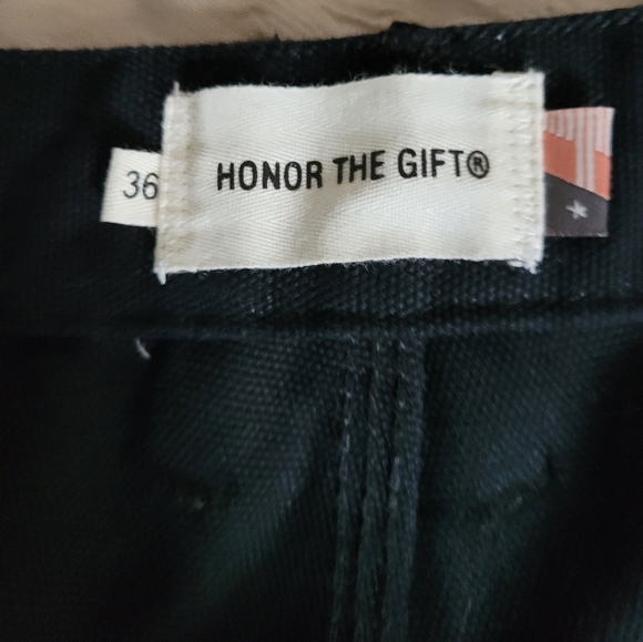 HTG Honor The Gift - Carpenter Jeans - Sz 36M - Black - Picture 2 of 4